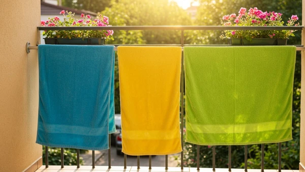 Se você divide a casa com outras pessoas, deve ser ainda mais cuidadoso com as toalhas