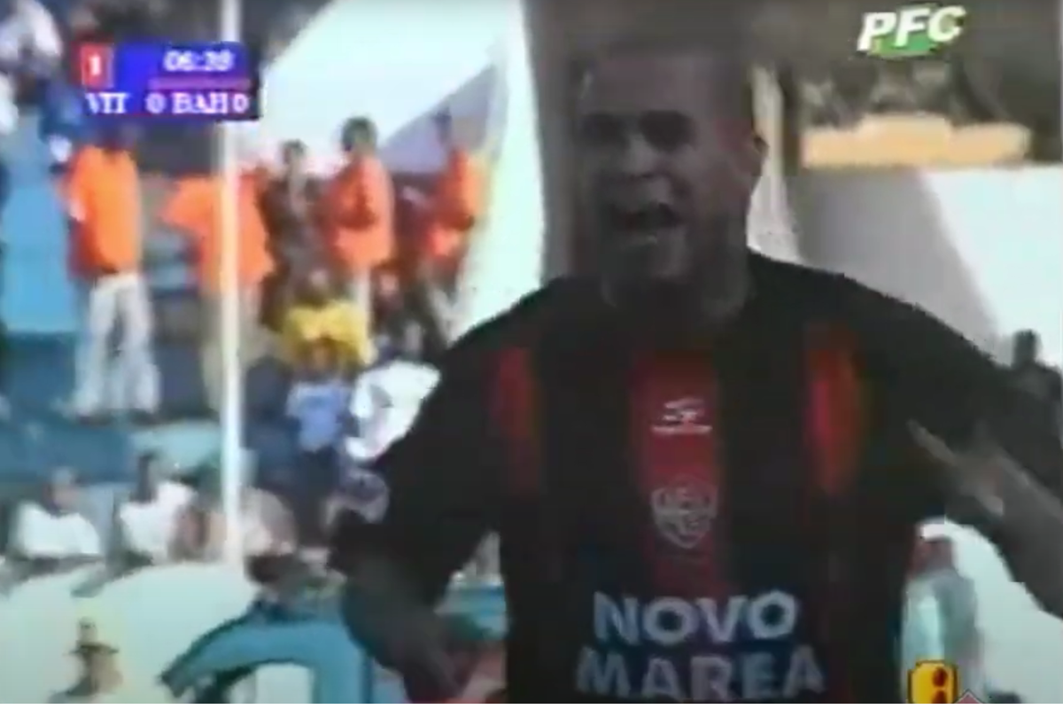 Váldson marcou 2 gols  por Reprodução/Youtube 