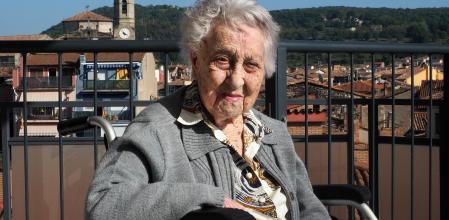A catalã Maria Branyas por Reprodução