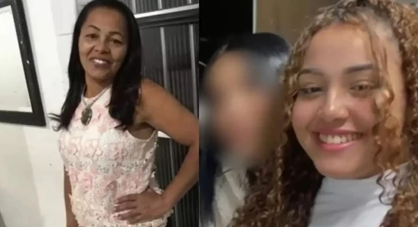 Ana Maria de Jesus e Larissa de Jesus Castilho por Reprodução