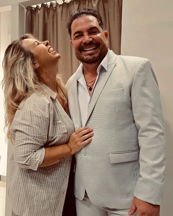 Andréa Sorvetão e Conrado por Reprodução/Instagram