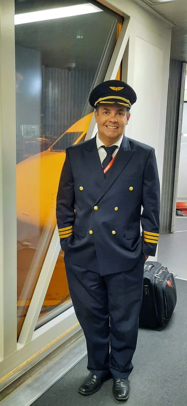 Carlos Bayer é piloto desde 1997 por Acervo Pessoal