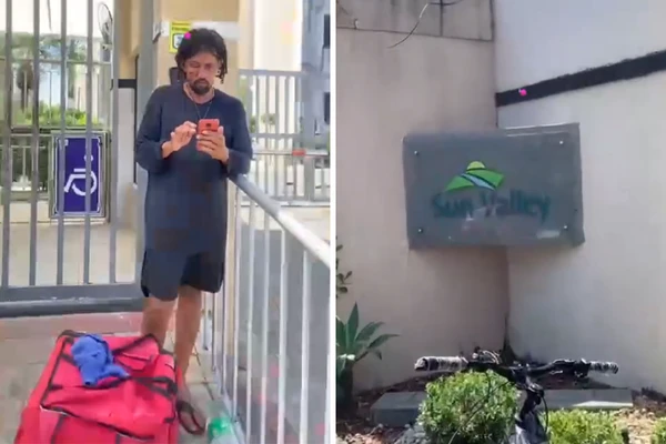 Entregador de app é agredido por cliente em condomínio em Lauro de Freitas 