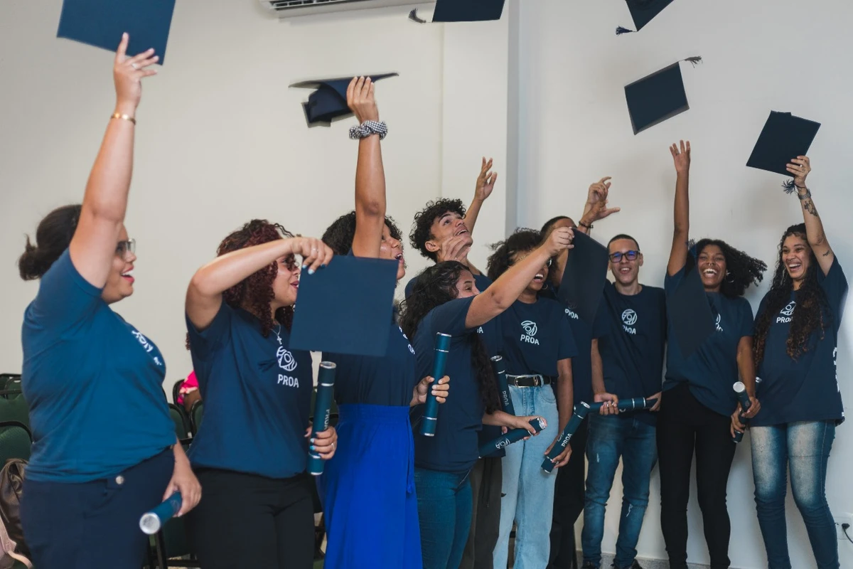 Instituto já impactou a vida de mais de 30 mil jovens brasileiros.  por Divulgação/Instituto PROA