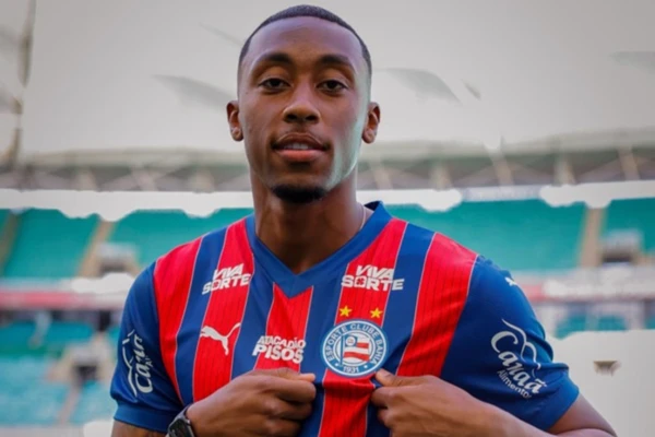 Luiz Gustavo, que foi relacionado para últimas 6 partidas, pode fazer sua estreia com a camisa tricolor logo em um Ba-Vi por Letícia Martins/EC Bahia