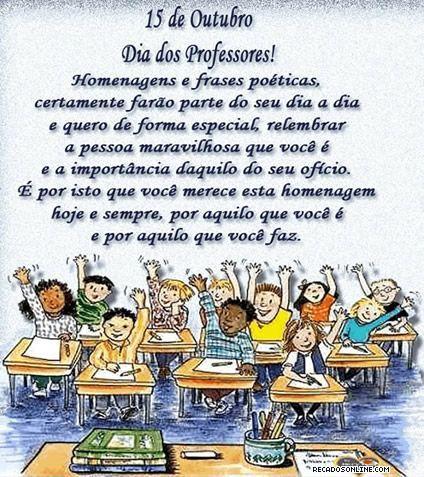Mensagens para o Dia dos Professores por Reprodução 