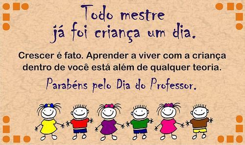 Mensagens para o Dia dos Professores por Reprodução 