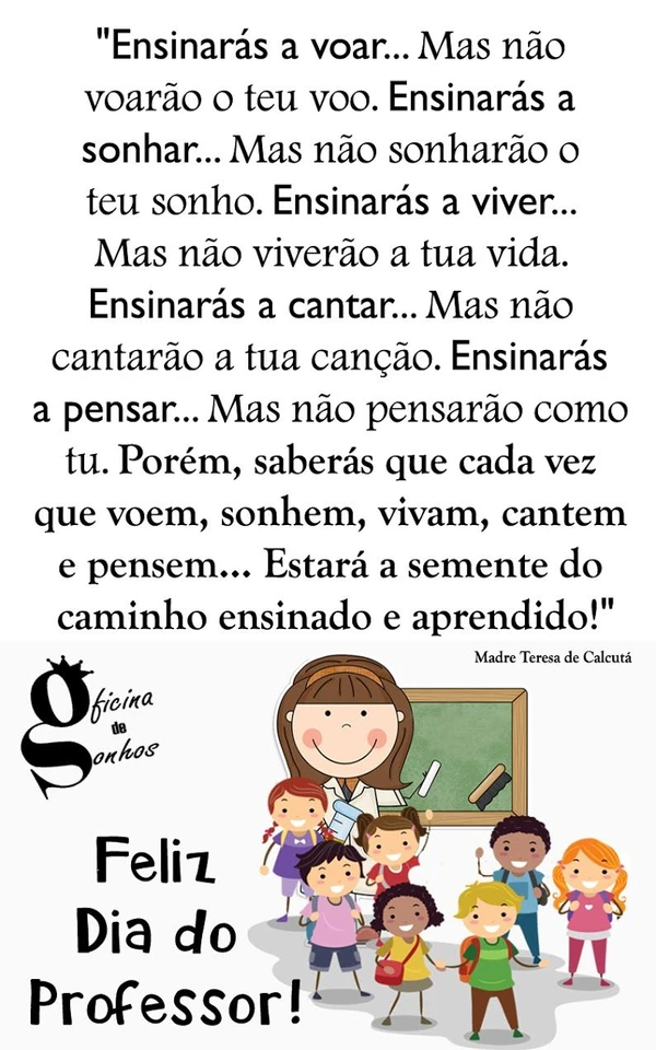 Mensagens para o Dia dos Professores por Reprodução 