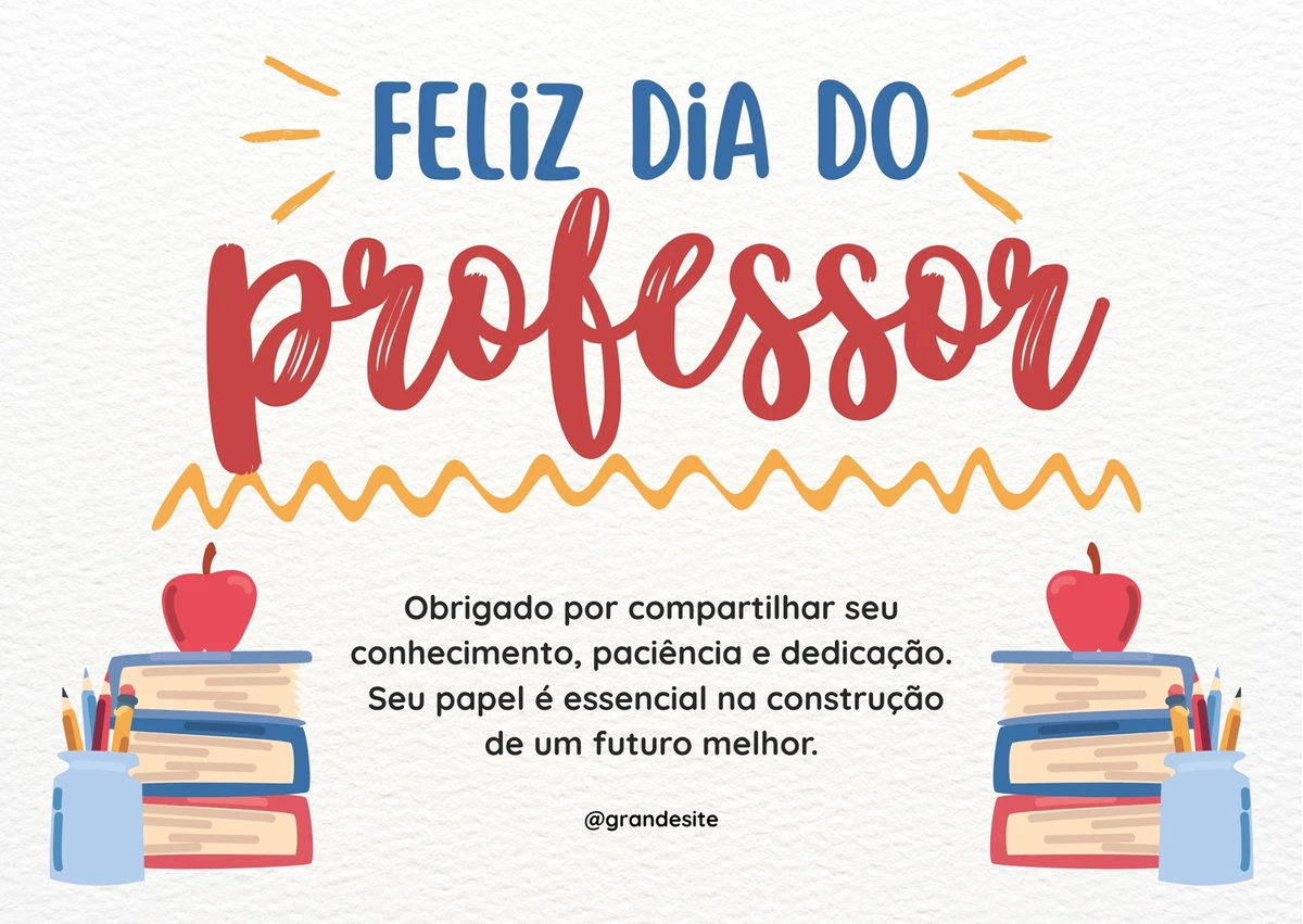 Mensagens para o Dia dos Professores por Reprodução 