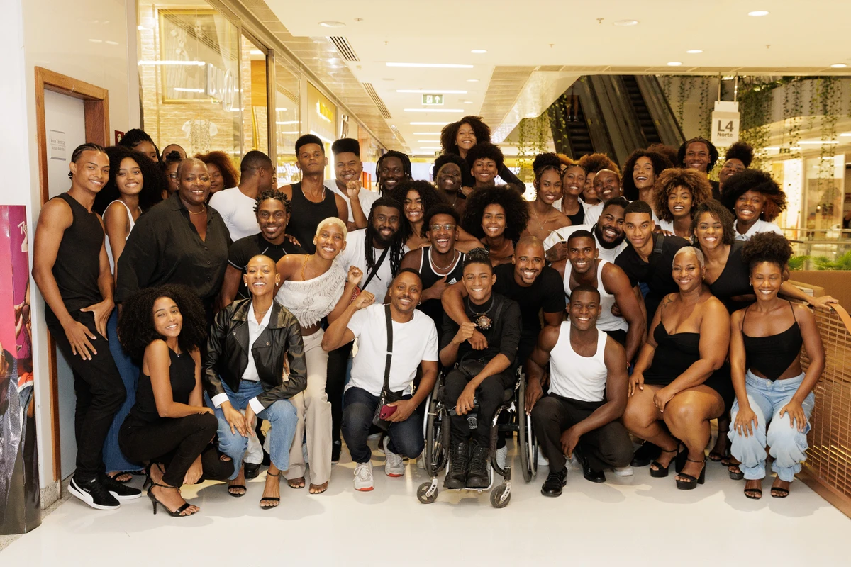 Seletiva de modelos agenciados Afro Fashion Day 2024 por Florian Boccia