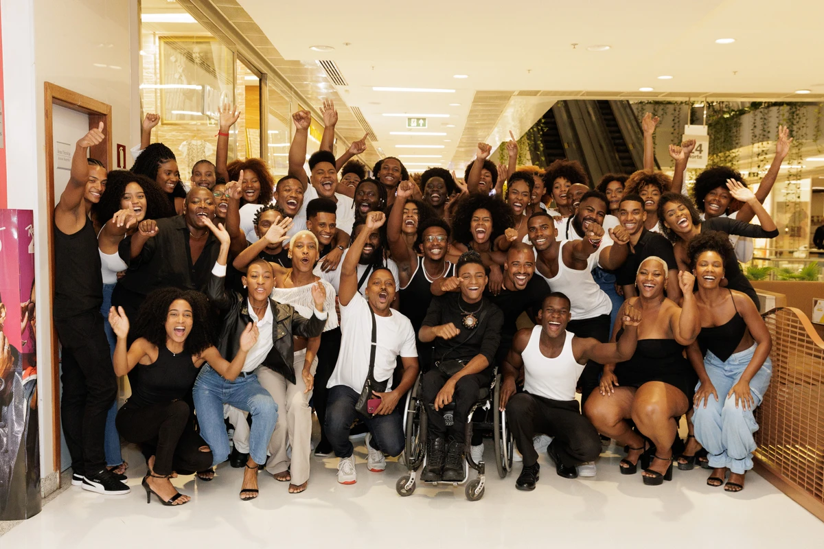 Seletiva de modelos agenciados Afro Fashion Day 2024 por Florian Boccia