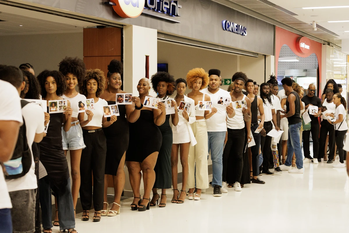 Seletiva de modelos agenciados Afro Fashion Day 2024 por Florian Boccia
