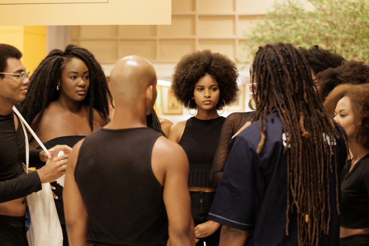 Seletiva de modelos agenciados Afro Fashion Day 2024 por Florian Boccia