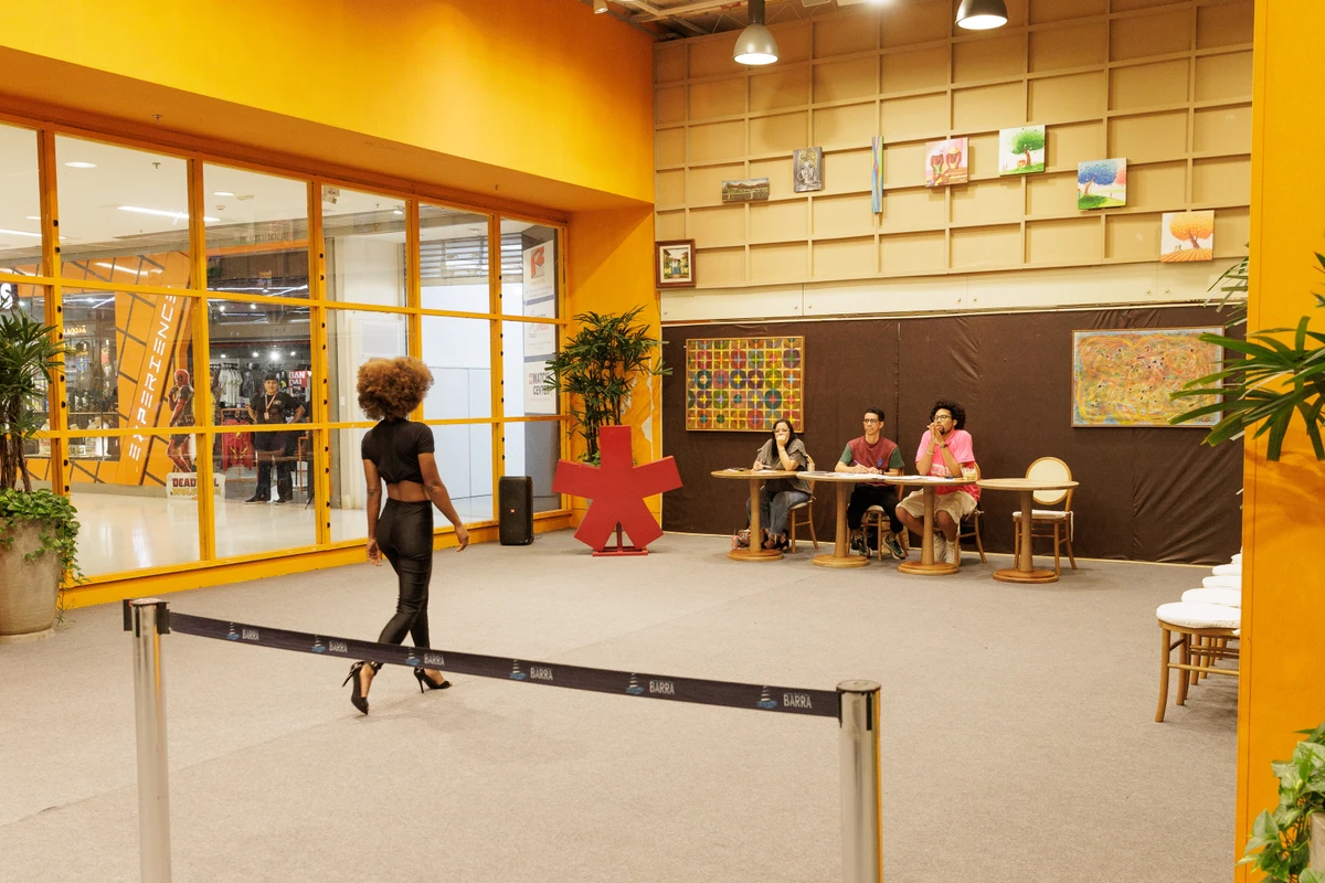 Seletiva de modelos agenciados Afro Fashion Day 2024