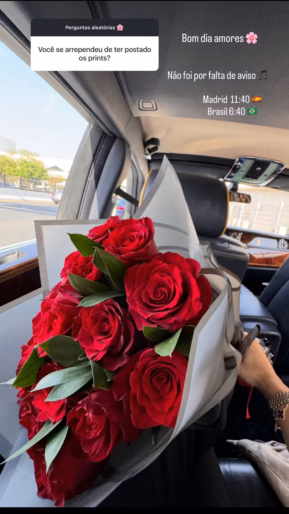 Story de Day Magalhães  por Reprodução