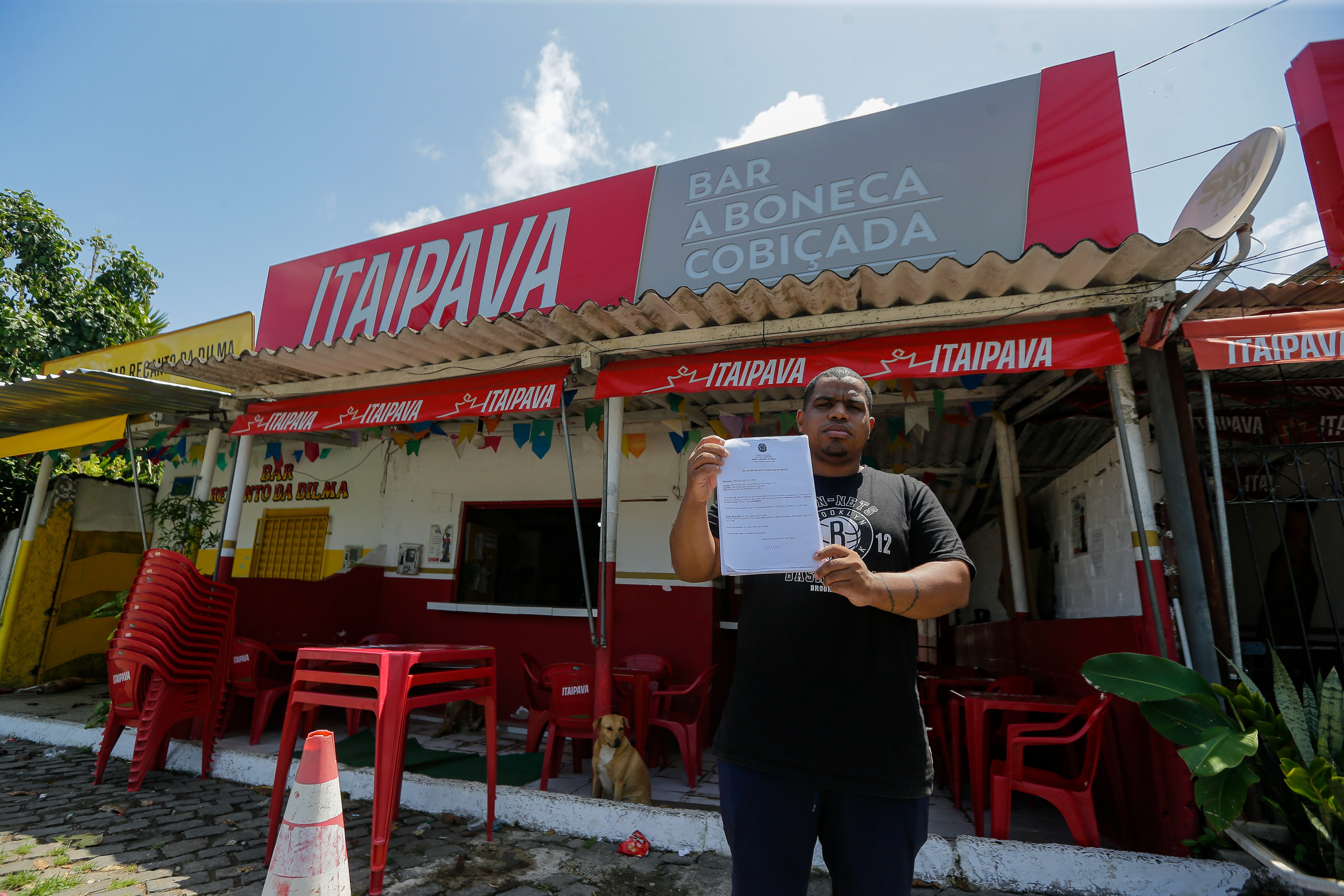 Thiago mora em São Lázaro desde que nasceu e recebeu a notificação por ARISSON