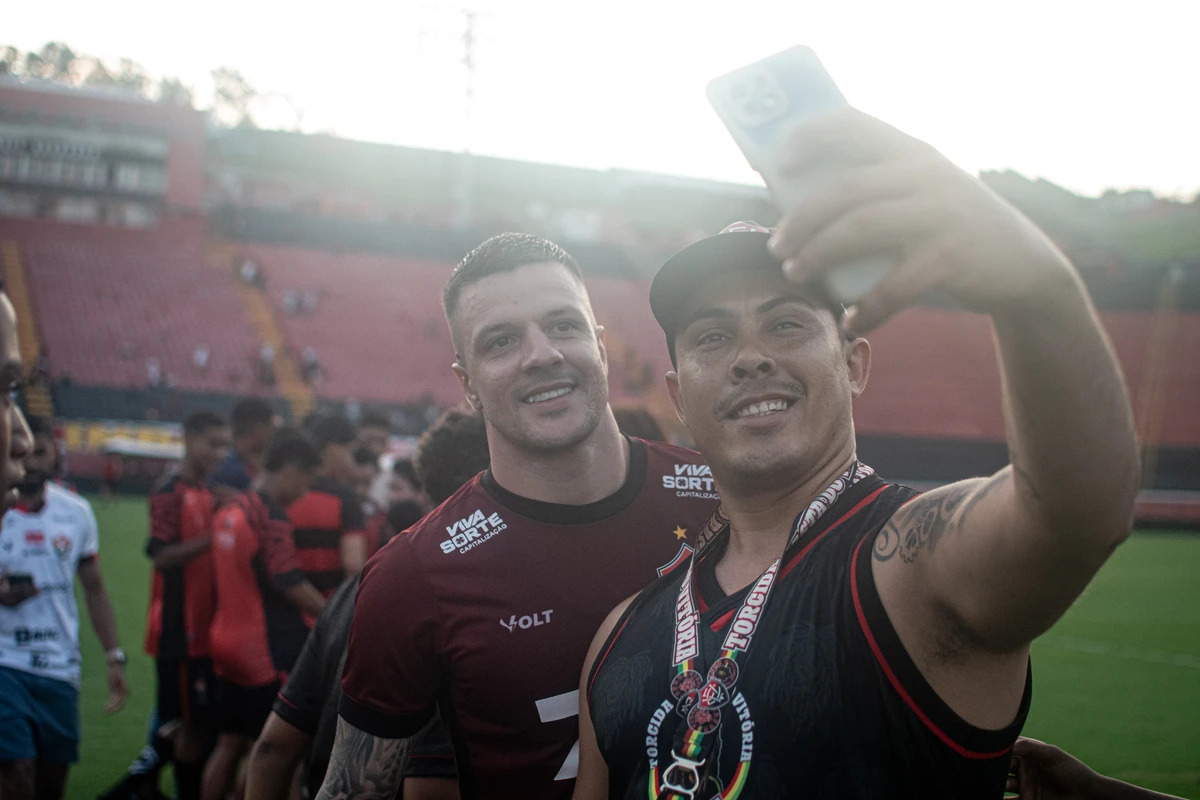 Treino aberto do Vitória antes do Ba-Vi  por Victor Ferreira/EC Vitória