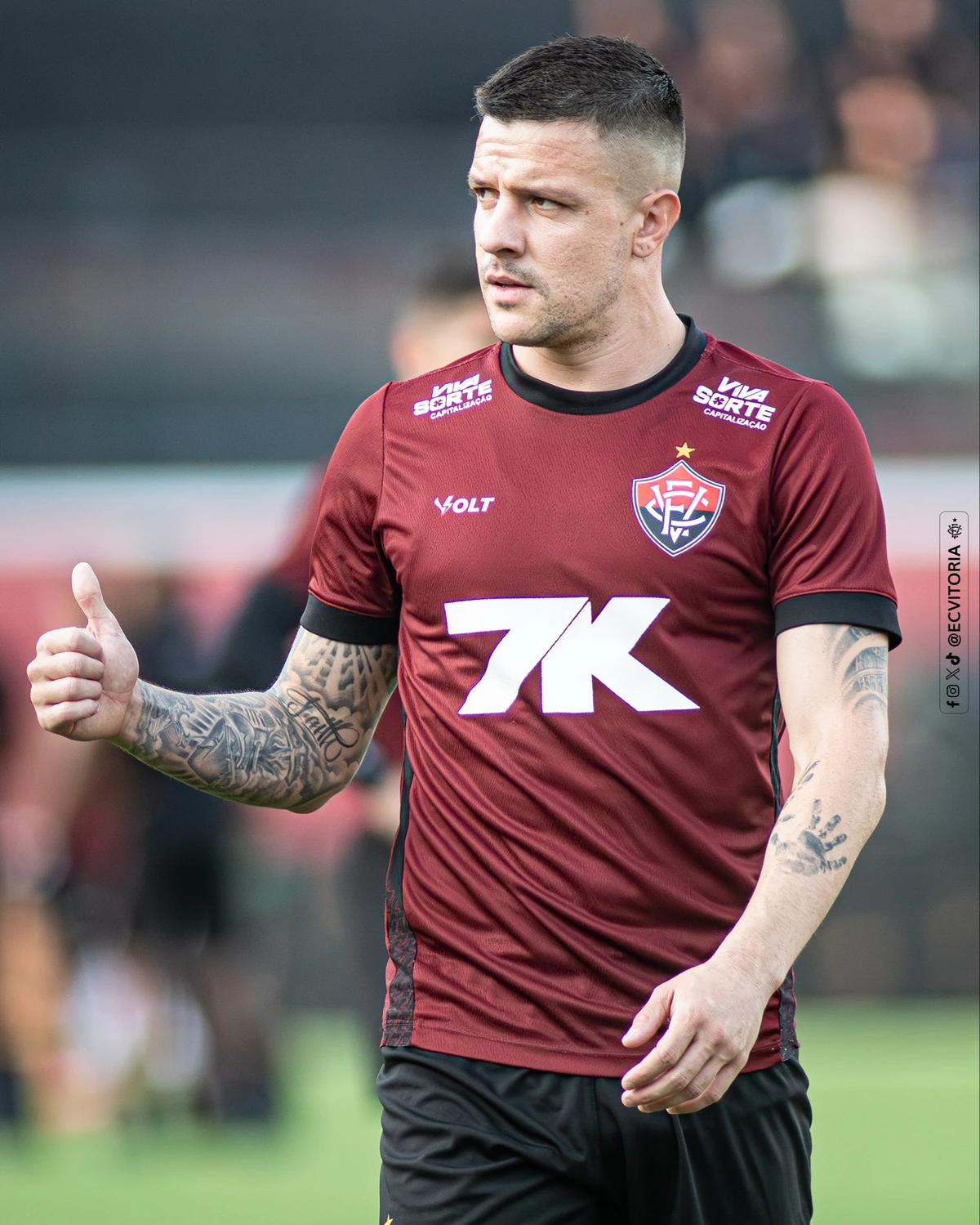 Treino aberto do Vitória antes do Ba-Vi  por Victor Ferreira/EC Vitória