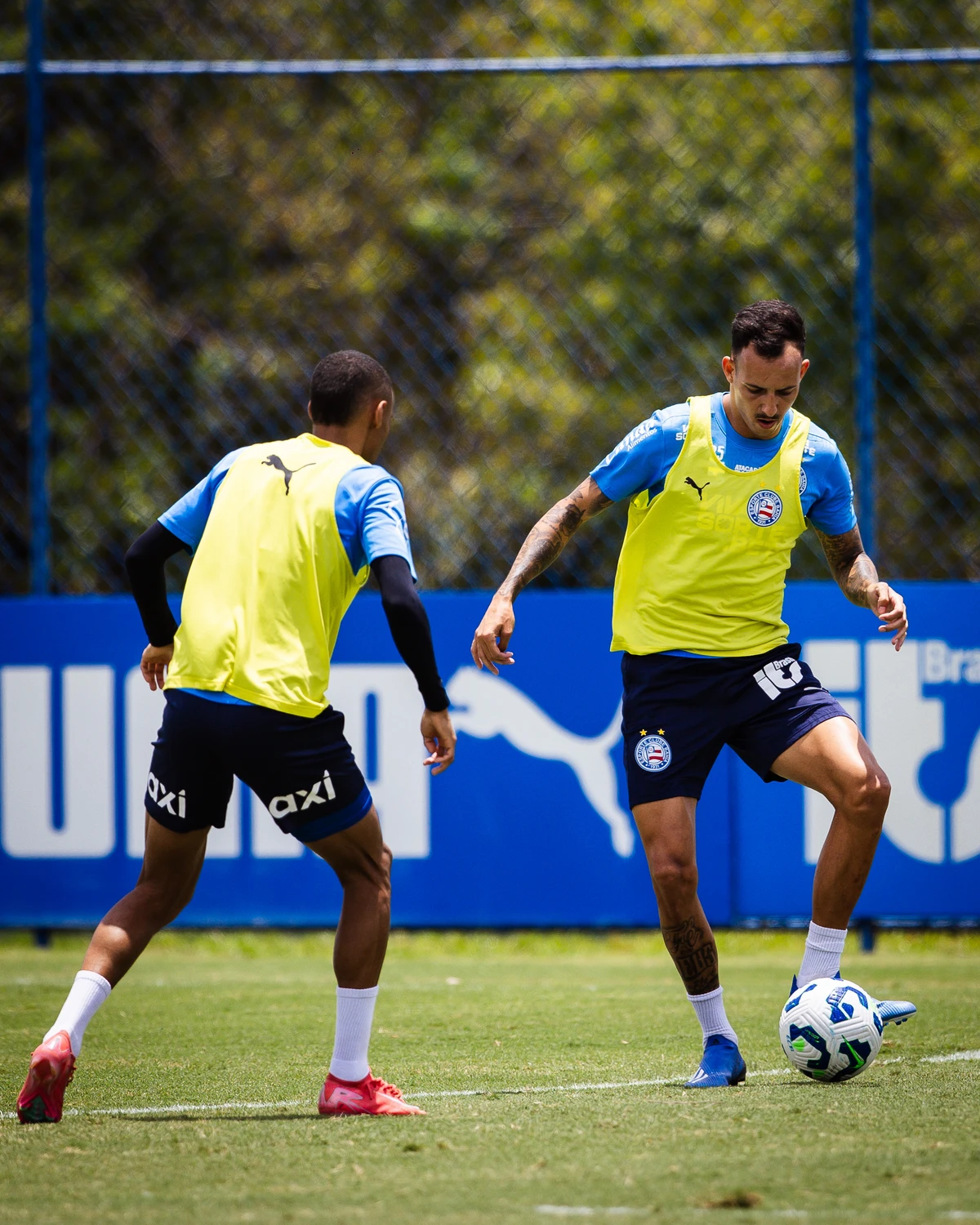 Último treino do Bahia entes do Ba-Vi por Letícia Martins/EC Bahia
