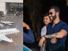Imagem - Gusttavo Lima promove evento em fazenda e número de aviões chama atenção: 'Aeroporto particular'