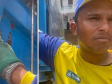 Imagem - Bala perdida atinge caminhão da Limpurb em Salvador: 'Livramento'