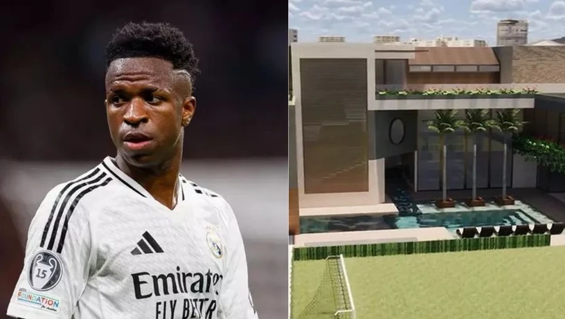 Imagem - Como é a mansão de Vini Jr. avaliada em R$ 20 milhões com boate subterrânea no Rio