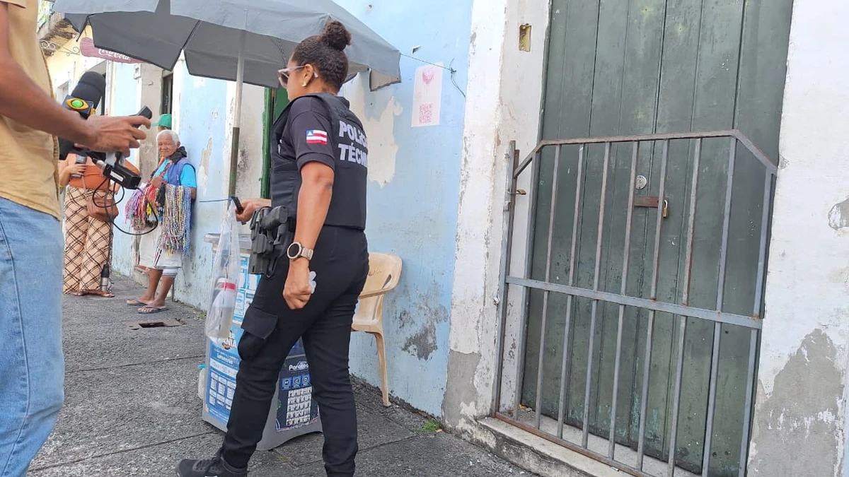 Cravinho, no Pelourinho, é alvo de operação por Maysa Polcri/CORREIO