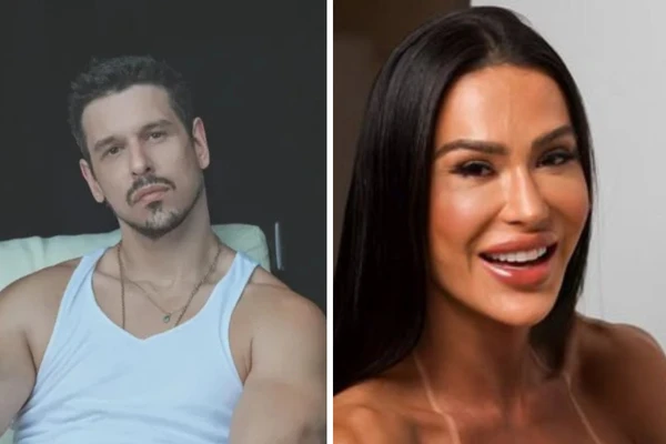 João Vicente e Gracyanne Barbosa por Reprodução