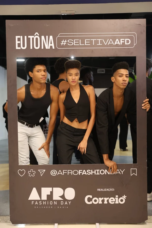 Seletiva de modelos profissionais do Afro Fashion Day 2025 por Florian Boccia