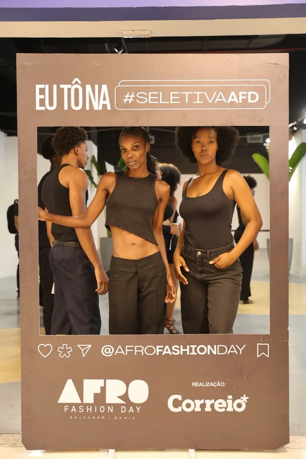 Seletiva de modelos profissionais do Afro Fashion Day 2025 por Florian Boccia