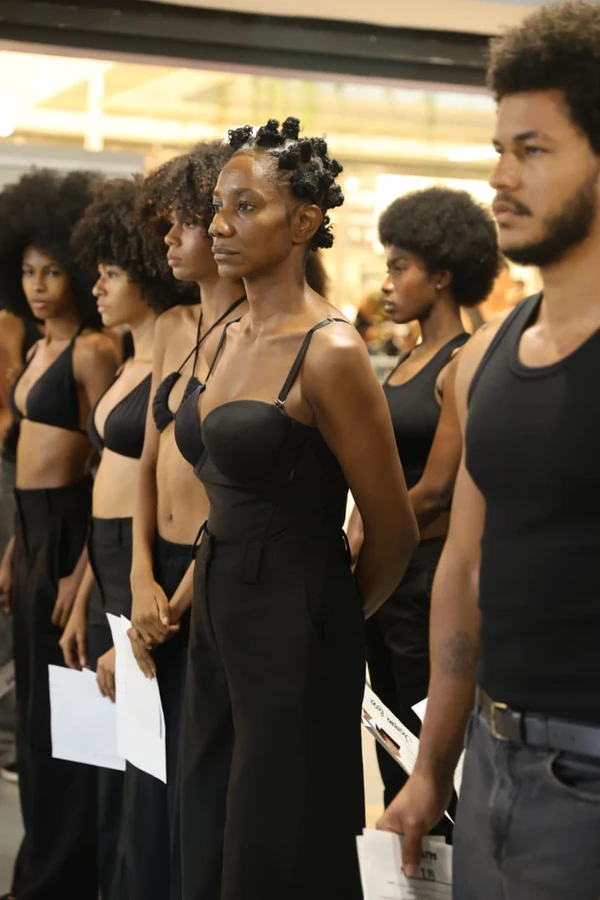 Seletiva de modelos profissionais do Afro Fashion Day 2025 por Florian Boccia