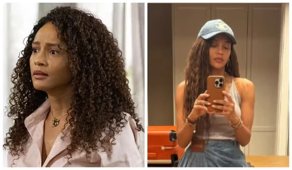Intérprete de Raquel, Taís Araújo abandonou os cachos que marcaram sua personagem e adotou boho braids, tranças longas e cheias de estilo que já viraram tendência entre as famosas. O novo visual marcou a despedida da atriz da novela e o início de uma nova fase pessoal e profissional por Reprodução 