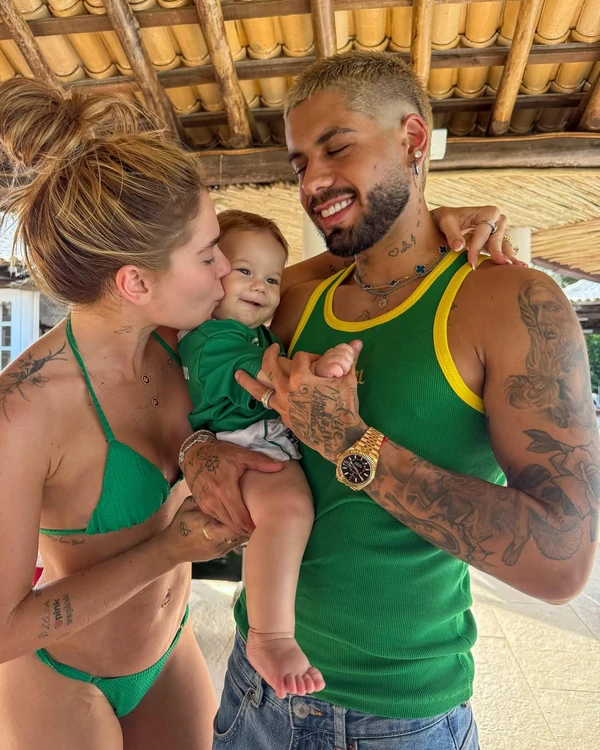 Virginia Fonseca tem tatuagem em homenagem a Zé Felipe no pescoço por Reprodução