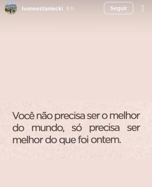  Posts de Ivone Estaniecki, mãe de Tata Estaniecki por Reprodução/Instagram