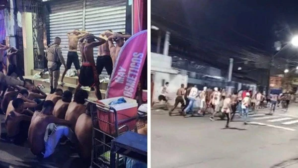 Brigas e terror na por Reprodução