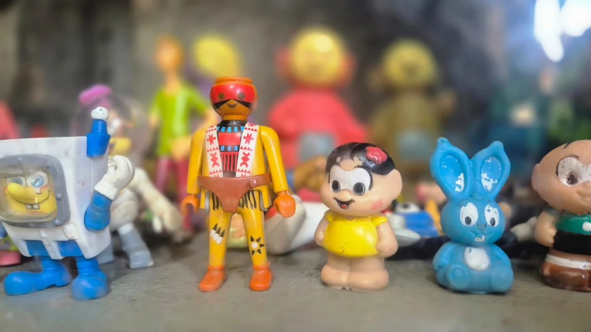 Brinquedos do passado viram moda por Moysés Suzart