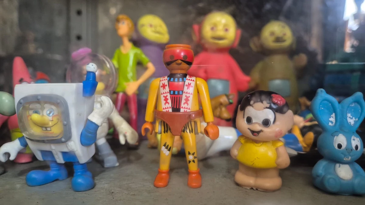 Brinquedos do passado viram moda por Moysés Suzart