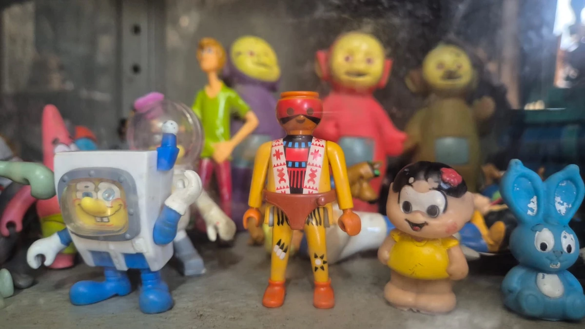 Brinquedos do passado viram moda por Moysés Suzart