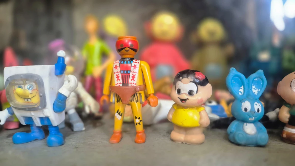 Brinquedos do passado viram moda por Moysés Suzart