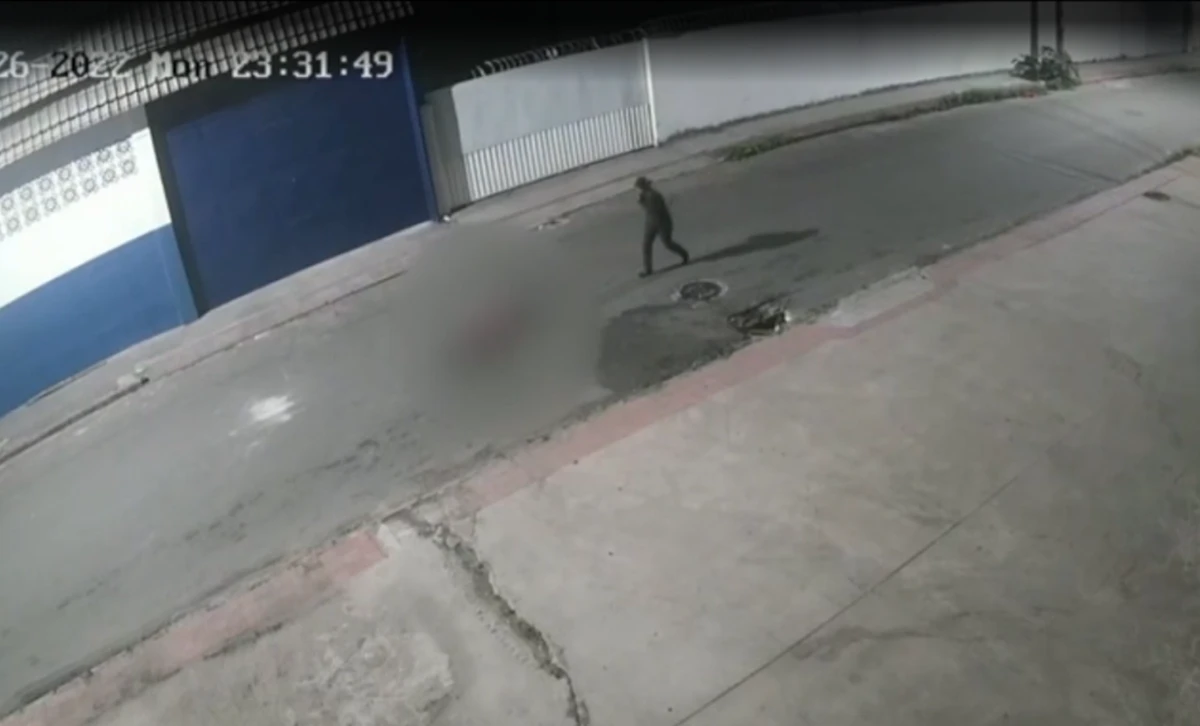 Crime aconteceu na rua por Reprodução