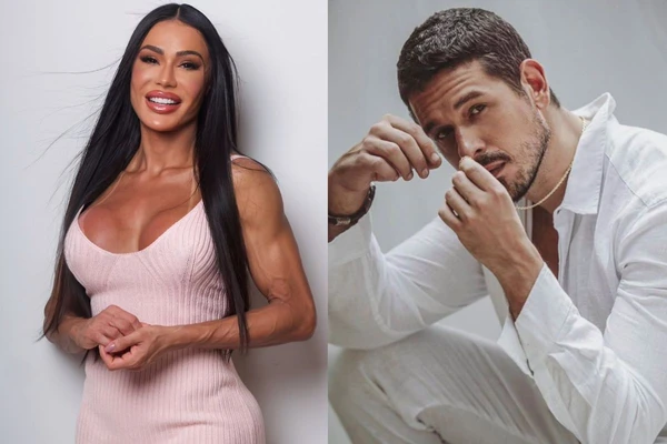 Gracyanne e João Vicente teriam mantido conversas íntimas