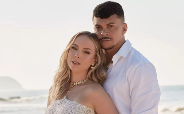 Júlio Cocielo e  Tata Estaniecki por Reprodução