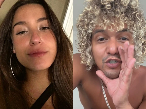 Maria Eduarda Paim e MC Estudante por Reprodução