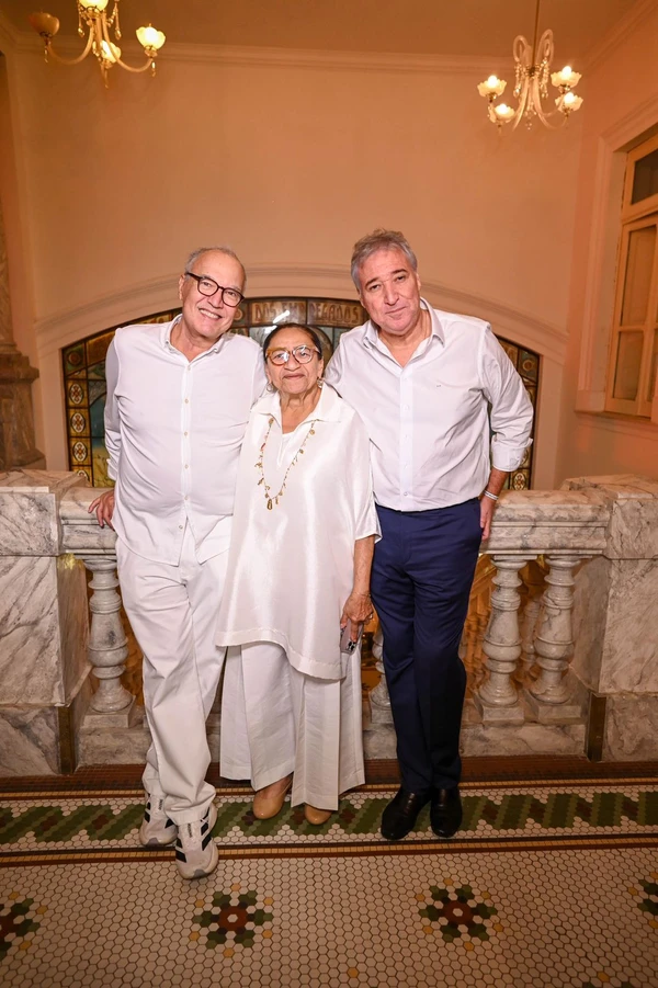 Nizan Guanaes, Licia Fabio e Marcelo Magalhães
