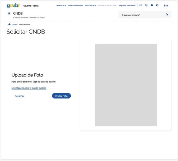 Selecione uma foto seguindo os critérios estabelecidos e aperte o botão "Enviar foto” por Reprodução