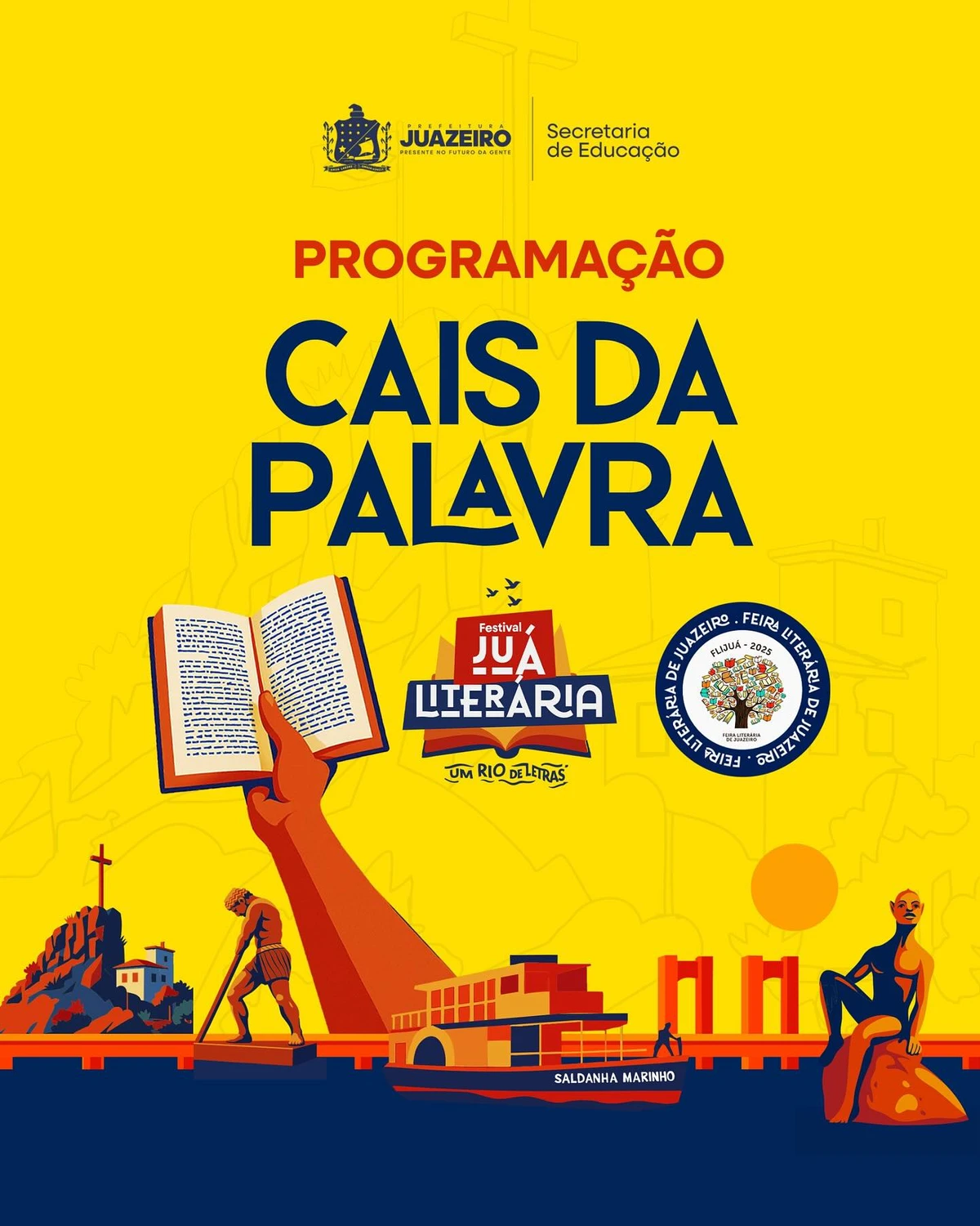 Programação Festival Juá Literária por Reproduçõ/Instagram