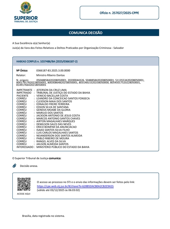 STF quase põe na rua liderança do BDM para cuidar de filho autista   por Reprodução
