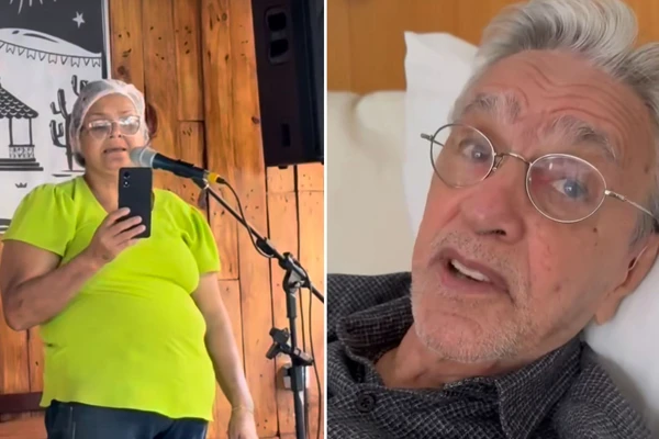 Caetano Veloso se emocionou ao ouvir Dona Lila cantar