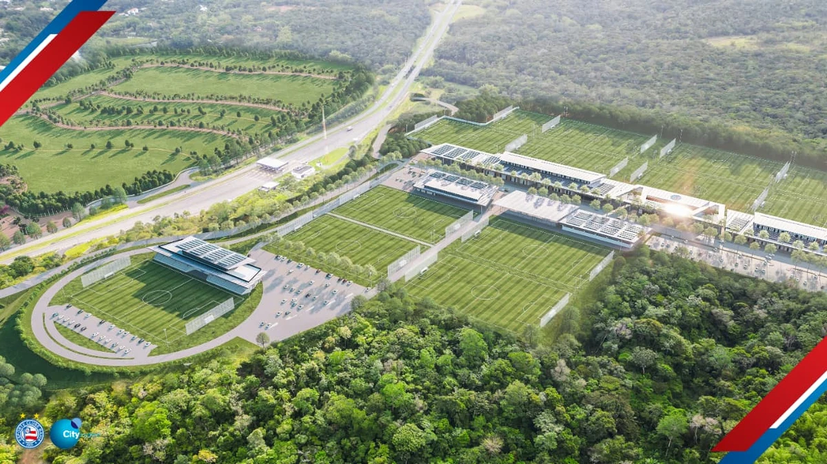 City Football Academy Bahia será entregue no final de 2027 por EC Bahia/Divulgação