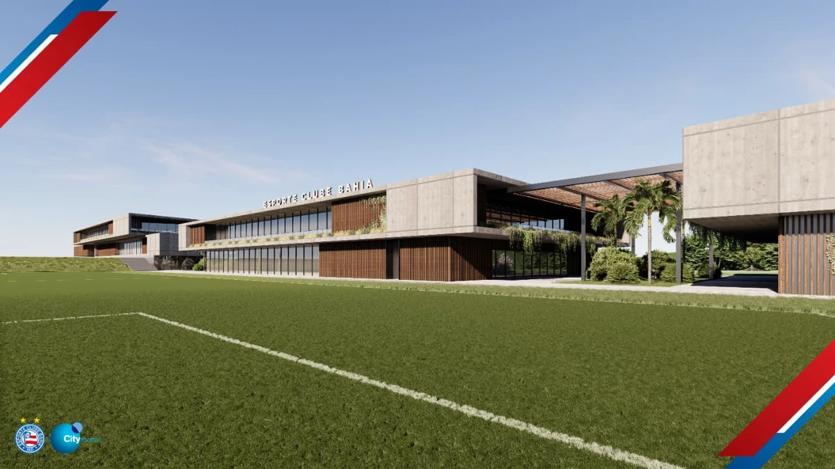 City Football Academy Bahia será entregue no final de 2027 por EC Bahia/Divulgação